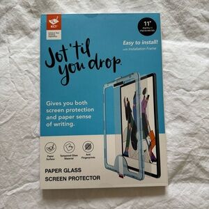 KCT iPad Pro 11 Paper Glass Screen Protector